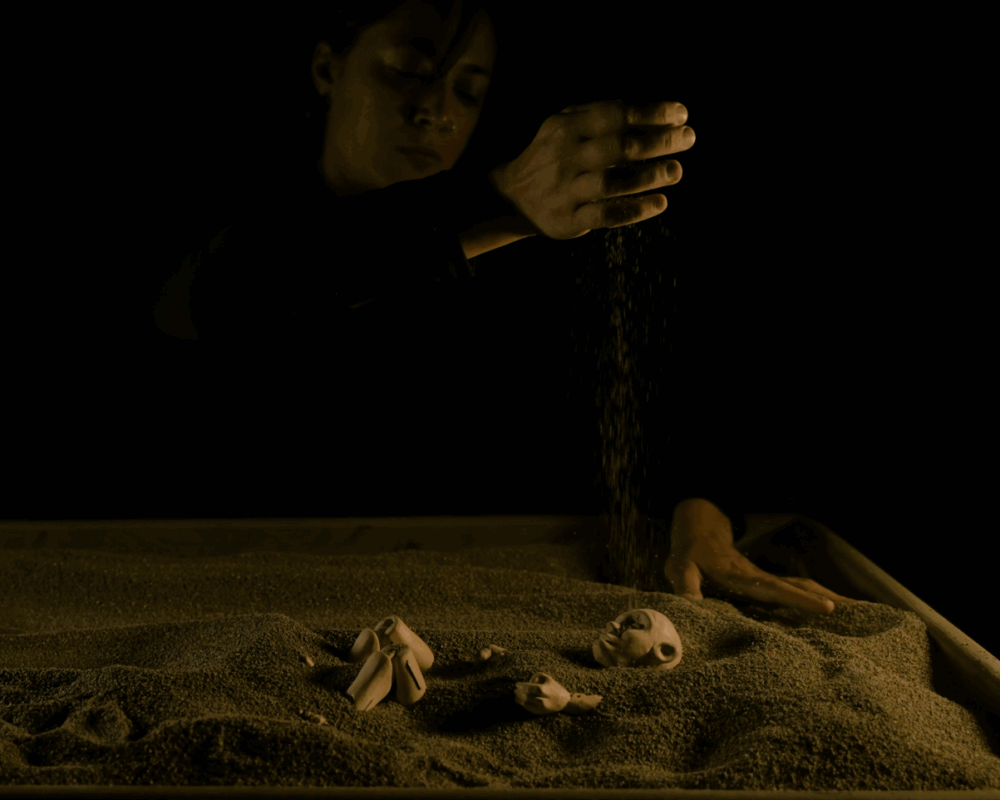 Burying Nude